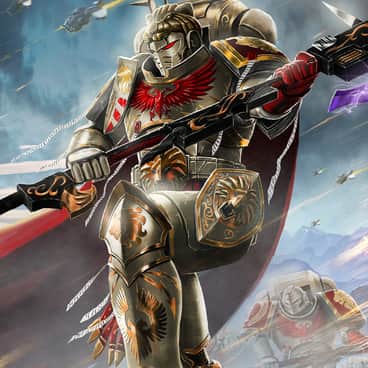Emperor’s Lion’s Chapter Master by John Stone (john_stone_art)
