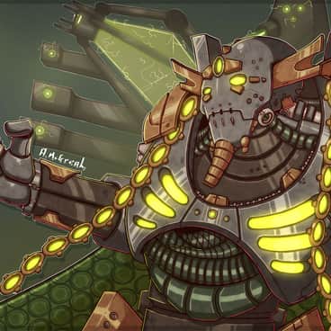 Necron Lord by Alex McGreal (AlexMcGreal | alex_mcgreal) | Necron Lord by Alex McGreal (AlexMcGreal | alex_mcgreal)