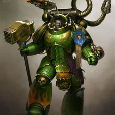 Salamanders Librarian by Elijah ArhPriest (Elijah Gurenko | Ilya Gurenko | arhpriest)
