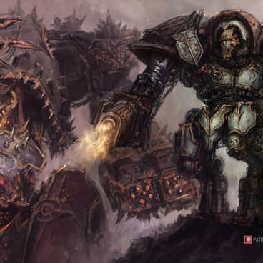 Titans of 40K by Dmitry Brushray (brushray | art_bruray)