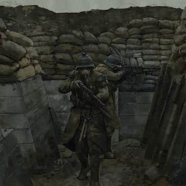 Trench Warfare by Tanawat Muninnimit (Sgt_Lonely | Sgt_Smile)