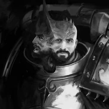 Tzeentch Marine by Stefan Ristić (StoryKillinger | Stori Killinger)
