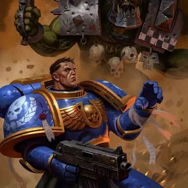 Ork vs Ultramarine by Michal Suchánek (suchanek_art)
