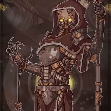 Tech-Priest by Alex McGreal (AlexMcGreal | alex_mcgreal)