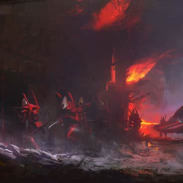Breach and Burn by Miguel Mitchell Da Silva (miguel_mds_art)