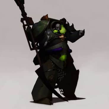 Plague Prophet Urgol Dorghast by Alexey Potorochin (artistpotorochin)