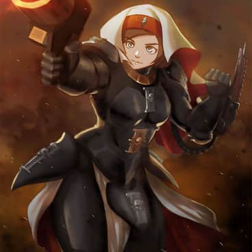 Sister Hospitaller by Aan Daud (Lutherniel | BoltertoKokoro)