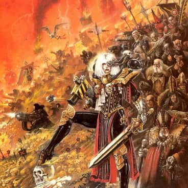 Sister of Battle by John Blanche