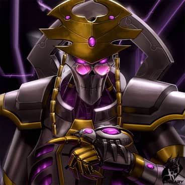 Old Man Skeleton Pimpin by Inkary (inkary_ | wokehammer)