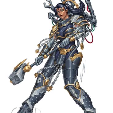 Ferrus Manus by David Haire (Trollfeetwalker | Falabaloo | VisDave | dhaireart)