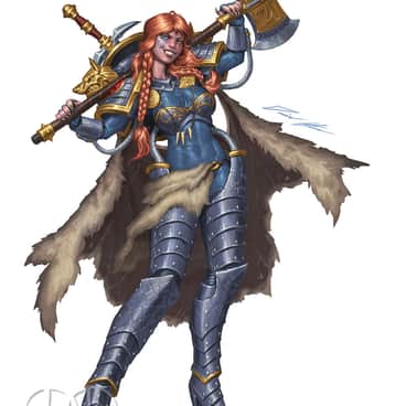 Leman Russ by David Haire (Trollfeetwalker | Falabaloo | VisDave | dhaireart)