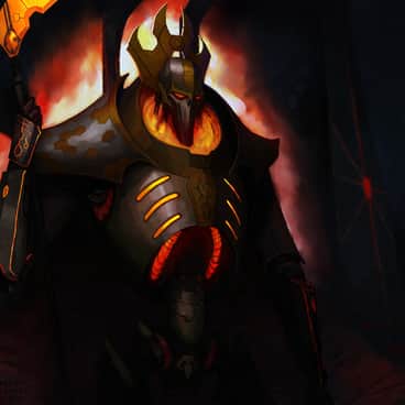 Necron Overlord by Alexey Potorochin (artistpotorochin)