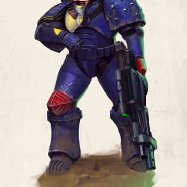 Rogue Trader Marine by George Earl Abalayan (earltheartist | george.abalayan)