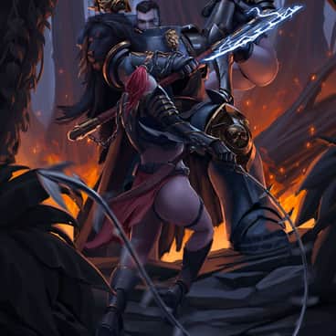 The Black Lion by Konstantin Void (MrCoon | kookoudge | konstantinvoid)