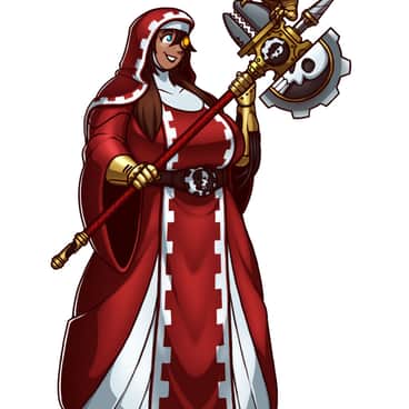 Heavy Techpriestess by Taylor Schmidt (Blazbaros | Blaz baros) | Heavy Techpriestess by Taylor Schmidt (Blazbaros | Blaz baros)