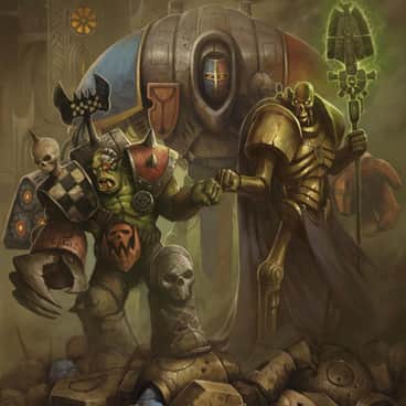Battle Against T’au by Ricardo Muñoz (ilustra-on | ricardomunoz1980)