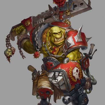 Evil Sunz Warboss by Ao Zhipeng (Ao zhi peng)