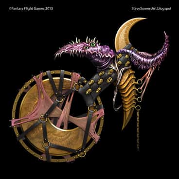 Icon of Slaanesh by Stephen Somers (stephen.somers.art | stephensomers)