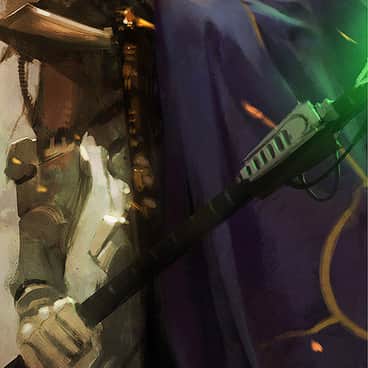 Necron Portrait by Evan Shipard (Ev Shipard | evshipardart | _ev)