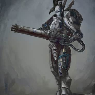 T’au XV15 Stealthsuit by Nictanova (Gear Jumper | Nicta_nova)