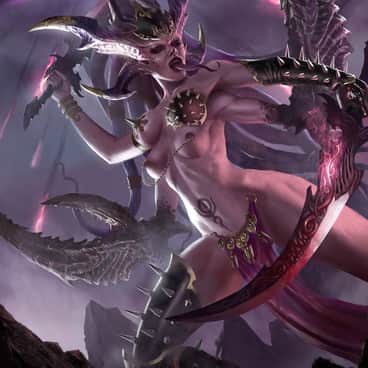 Slaanesh Demon Girl by Jianing Hu