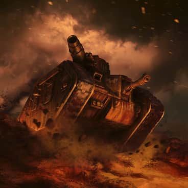 Leman Russ Conqueror Tank by Michal Milkowski (tonpixart | tonpix)