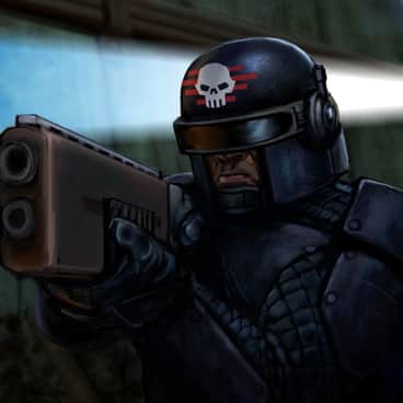 Necromunda Enforcer by Will Beck