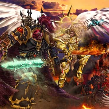 Abaddon vs Sanguinor by Yuri Melentev (yurimelentev)
