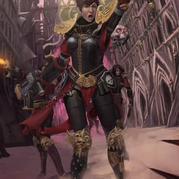 Battle Sisters by Hans Krill (Althwen)