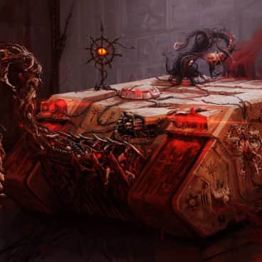 Chaos Possessed Land Raider by Gabriel Bulik (Lubial)