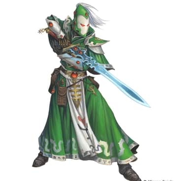 Eldar Warlock by Florian Stitz (florianstitzart)