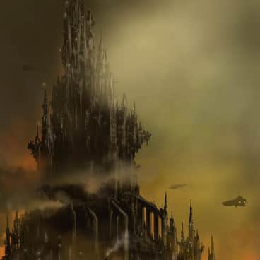 Hive City Spires by Pete Ashford (PeteAshford | Derbz Illustration)