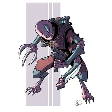 Genestealer Hybrid by Dan Boultwood (bazazatron | mr_blue_ruin | danboultwoodesq)