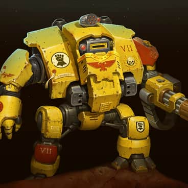 Imperial Fist Dreadnought by Ro Man (DaiKonfet)