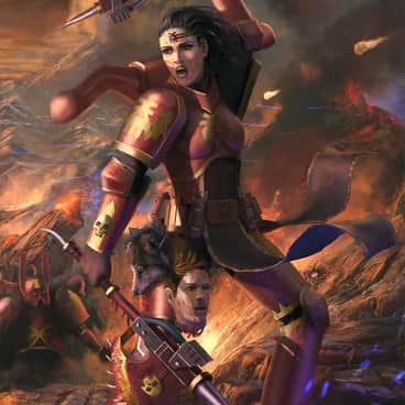 Khaamona, the Slaughterer by Ben Savory (Dropdeadcoheed)