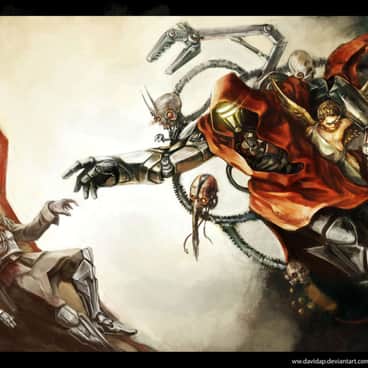 Laertes and Magos by David Arenas (DavidAP)