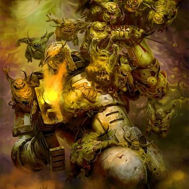 Nurgling Shower by Sam Manley (sammanley | midnightillustration)