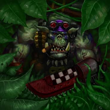 Sneaky Ork by Brian C (Goff2k)