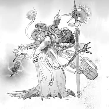 Tech-Priest by Saeed Ramez (SaeedRamez | saeed_ramez | saeed.ramez)