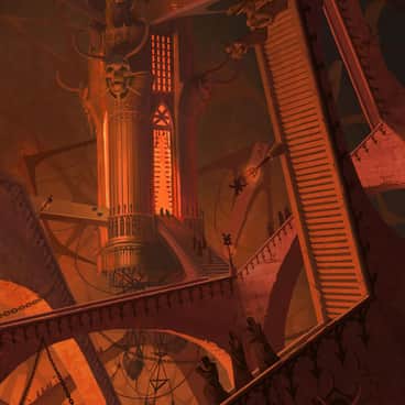 Khorne Temple by David Auden Nash (davidnashart | davidaudennash | David Nash)