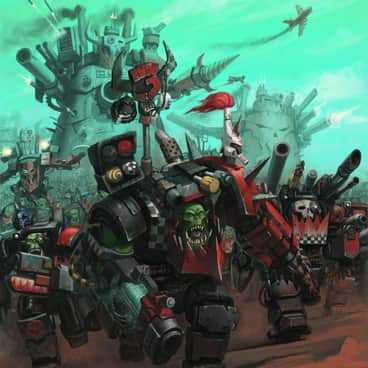 Tip of the WAAAAAGH! by David Moser (blackswordsman28 | ArtsMoser)