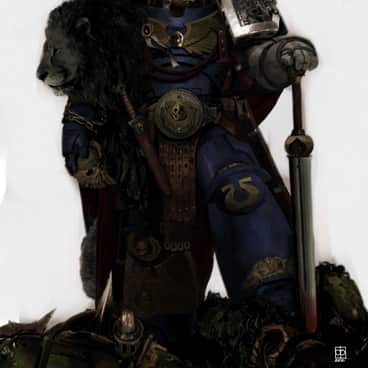 Ultramarine Honour Guard by Daniel Irwin (dp.irwin.art)