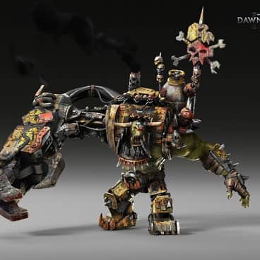Ork Warboss by Giorgio Grecu (_grecu_)