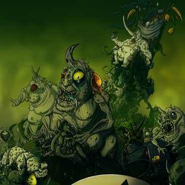 A Feast For Nurglings by Kyriakos Kylimos (kkylimos)