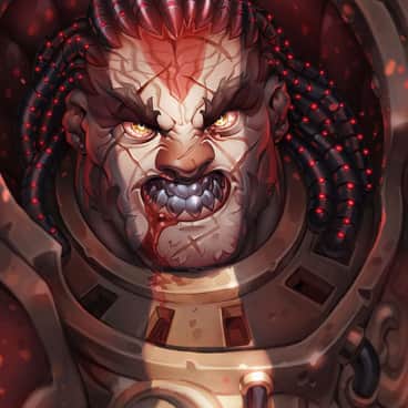 Angron by Johannes Helgeson (Helgesonart)