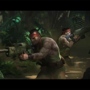 Catachan Jungle Fighters by Mark Tarrisse (marktarrisse)