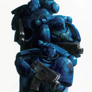 Crimson Fists by David Gallagher (david.gallagher.art)