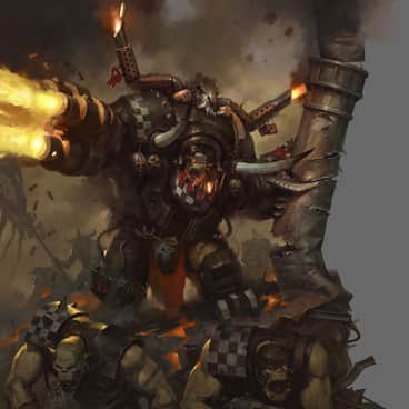 Ghazghkull Thraka by Jaime Martinez (Dabanaworks | Jaime Matrtinez)