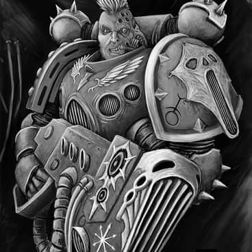 Noise Marine of Slaanesh by Jaime Dávila (jaimedavilart)