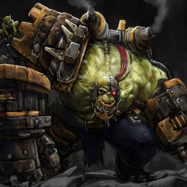 Ork Warboss Broznog by Frost Llamzon (FrostLlamzon)
